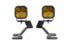 Diode Dynamics 2021 Ford Bronco SS3 LED Ditch Light Kit - Sport Yellow Pro Combo - DD7141