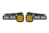 Diode Dynamics 21-Up Ford Bronco Stage Series Fog Pocket Kit - Yellow Sport - DD7179