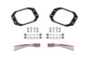 Diode Dynamics SS3 Backlit Flush Mounting Kit (Pair) - DD7189P