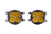 Diode Dynamics SS3 Sport Type CGX Kit ABL - Yellow SAE Fog - DD7198
