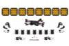 Diode Dynamics SS5 Sport Universal CrossLink 8-Pod Lightbar - Yellow Driving - DD7215