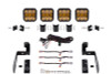 Diode Dynamics Jeep JK SS5 4-Pod CrossLink Grille Lightbar Kit Sport - Yellow Combo - DD7230