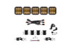 Diode Dynamics SS5 Pro Universal CrossLink 5-Pod Lightbar - Yellow Combo - DD7243