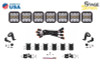 Diode Dynamics SS5 Pro Universal CrossLink 7-Pod Lightbar - White Combo - DD7246