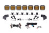 Diode Dynamics Bronco SS5 Pro CrossLink Windshield - Yellow Combo Lightbar Kit - DD7265