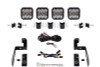Diode Dynamics Jeep JK SS5 4-Pod CrossLink Grille Lightbar Kit Pro - White Combo - DD7272