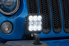 Diode Dynamics 07-18 Jeep JK Wrangler SS5 Bumper LED Pod Light Kit - Yellow Pro Driving - DD7287