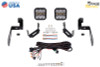 Diode Dynamics 07-18 Jeep JK Wrangler SS5 Bumper LED Pod Light Kit - Yellow Pro Driving - DD7287