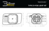 Diode Dynamics SS3 Type CH LED Fog Light Kit Pro ABL - White SAE Driving - DD7304