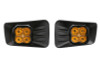 Diode Dynamics SS3 Type CH LED Fog Light Kit Max ABL - Yellow SAE Fog - DD7308