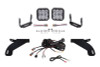Diode Dynamics 21-22 Ford F-150 SS5 Bumper LED Pod Light Kit - Pro White Combo - DD7330