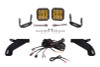 Diode Dynamics 21-22 Ford F-150 SS5 Bumper LED Pod Light Kit - Yellow Pro Combo - DD7331