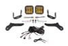Diode Dynamics 17-20 Ford Raptor SS5 Bumper LED Pod Light Kit - Yellow Pro Combo - DD7349