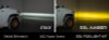 Diode Dynamics 2022 Toyota Tundra SS6 LED Fog Light Kit - Amber Wide - DD7419