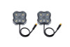 Diode Dynamics Stage Series Single Color LED Rock Light - Amber M8 (2-pack) - DD7457