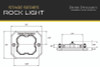 Diode Dynamics Stage Series Rock Light Flush Mount Adapter Kit (one) - DD7463