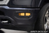 Diode Dynamics SSC2 LED Fog Pocket Kit for 2019-Present Ram - Yellow Sport - DD7623
