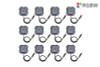Diode Dynamics RGBW Rock Light Installer Kit w/Controller (12-pack) - DD7748C