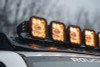 Diode Dynamics Prinsu/Sherpa Roof Racks- SS5 7-Pod CrossLink Mounting Kit - Pro Yellow Combo - DD7829