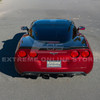 EOS ZR1 Extended Rear Spoiler Hydro-Dip Carbon Fiber - C6 Corvette Base / GS / Z06 / ZR1 (SPOILER-218-CFLK)