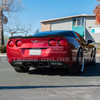 EOS ZR1 Extended Rear Spoiler Hydro-Dip Carbon Fiber - C6 Corvette Base / GS / Z06 / ZR1 (SPOILER-218-CFLK)