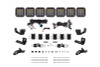 Diode Dynamics Prinsu/Sherpa Roof Racks- SS5 7-Pod CrossLink Mounting Kit - Pro White Driving - DD7830