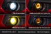 Diode Dynamics 2025 Ford Mustang GT Elite Series Add-On Fog Lamp Kit Yellow - DD7969
