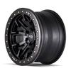 Dirty Life 9303 DT-1 17x9 / 8x170 BP / -12mm Offset / 130.8mm Hub Matte Black Wheel- Beadlock - 9303-7970MB Photo - Primary