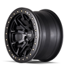 Dirty Life 9303 DT-1 17x9 / 5x139.7 BP / -38mm Offset / 108mm Hub Matte Black Wheel - Beadlock - 9303-7985MB38 Photo - Primary