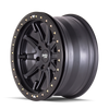 Dirty Life 9304 DT-2 20x9 / 5x139.7 BP / 12mm Offset / 87.1mm Hub Matte Black Wheel - Beadlock - 9304-2985MB12 Photo - Primary