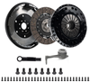 DKM Clutch 2.0 VW/Audi A3 FSI 6 Bolt Motor MS Twin Disc Clutch w/Steel Flywheel (660 ft/lbs Torque) - MS-034-062