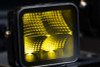 DV8 Offroad 3in Elite Series LED Amber Pod Light - BE3EW40W-A