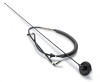 DV8 Offroad 1997-06 Jeep TJ Replacement Antenna Black - D-JP-190012