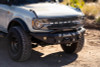 DV8 Offroad 2021+ Ford Bronco Front Bumper Winch Capable w/ Optional Bull Bar/Aux Light Opening - FBBR-01