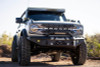 DV8 Offroad 2021+ Ford Bronco Front Bumper Winch Capable w/ Optional Bull Bar/Aux Light Opening - FBBR-01