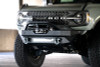 DV8 Offroad 2021+ Ford Bronco Modular Front Bumper Winch Capable w/ Auxiliary Light Mounts - FBBR-02