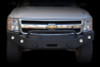 DV8 Offroad 07-13 Chevrolet Silverado 1500 Front Bumper - Black Powdercoat - FBCS1-01