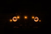 DV8 Offroad 2018+ Jeep JL Grill Amber Marker Lights - GRJL-02