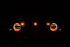 DV8 Offroad 2018+ Jeep JL Grill Amber Marker Lights - GRJL-02