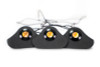 DV8 Offroad 2018+ Jeep JL Grill Amber Marker Lights - GRJL-02