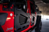 DV8 Offroad 18-22 Jeep Wrangler JL/JT Spec Series Half Doors - Front Set - HDJL-02F