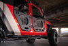 DV8 Offroad 18-22 Jeep Wrangler JL/JT Spec Series Half Doors - Rear Set - HDJL-02R