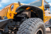 DV8 Offroad 07-18 Jeep Wrangler JK Front Aluminum Inner Fender - Black - INFEND-01FB