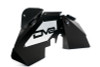 DV8 Offroad 07-18 Jeep Wrangler JK Front Aluminum Inner Fender w/ Rock Lights - Black - INFEND-01FBRL