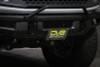DV8 Offroad 21-22 Ford Bronco Factory Front Bumper Licence Relocation Bracket - Front - LPBR-01