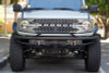 DV8 Offroad 21-22 Ford Bronco Factory Front Bumper Licence Relocation Bracket - Front - LPBR-01