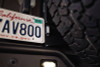 DV8 Offroad 21-23 Ford Bronco Rear License Plate Relocation Bracket - LPBR-03