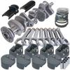 Eagle Chevy 327 SJ 3.250in Crank 2.300in Mains 6.125in H-Beam 4.040in Pistons Rotating Assembly - 10913040