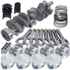 Eagle Chevy 454 4.000in Crank 6.135in H-Beam 18.3cc Dome 4.350in Pistons Rotating Assembly - 11420L100