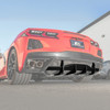 EOS Rear Bumper Add-on Diffuser Lip - Carbon Flash - C8 Corvette Stingray (DIFF-1065-V2-ABS)